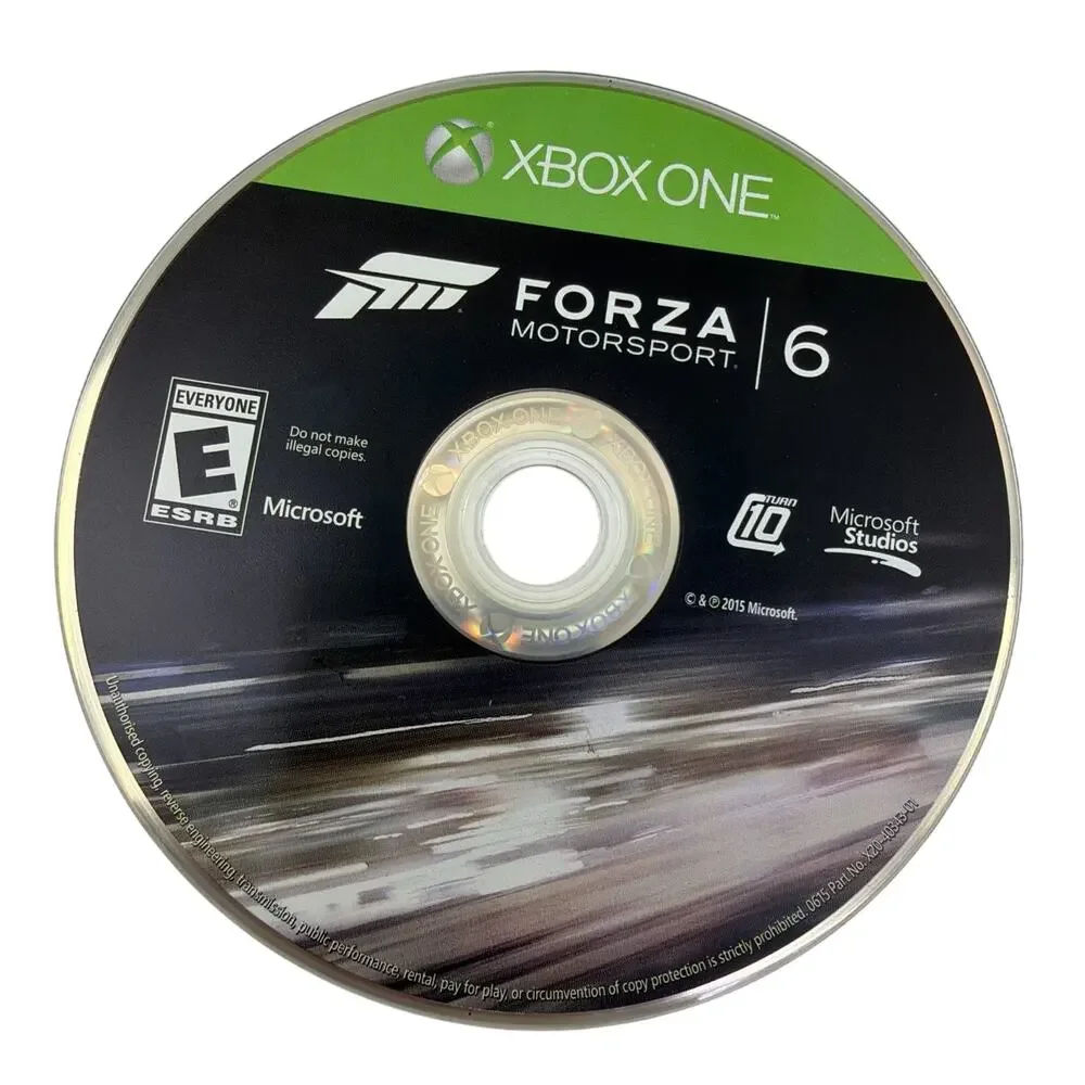 Xbox One Forza Motorsport 6 & WRC 5 FIA World Rally Championship Game Lot